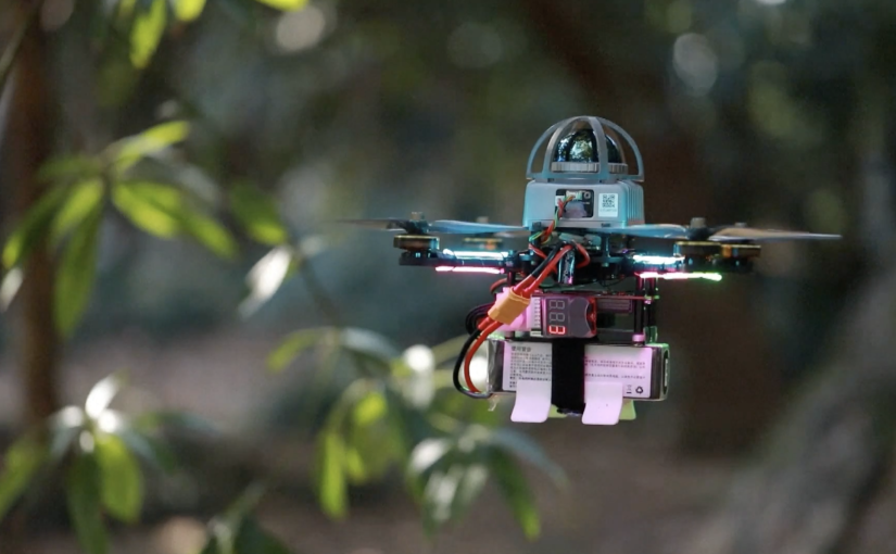 China-developed AI drones navigate forests autonomously